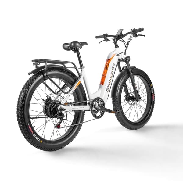 48V17.5AH 26 Inch 3.0 Fat Tire City Elcykel Herr E-Mountain Ebike Snöskoter e cykel 1000W Bafang motor