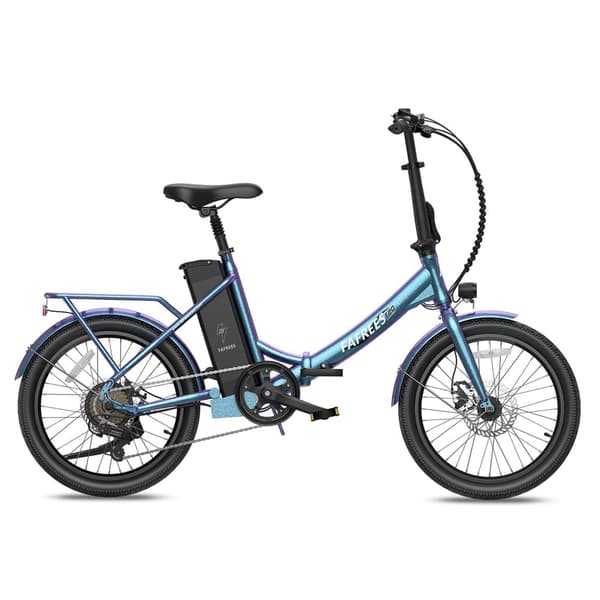 Fafrees F20 Lasting elcykel för vuxna, 250W motor, 18,2Ah batteri, 20"*1,95" däck, SHIMANO 7 speed, lämplig för ryttare höjd: 155-195CM.