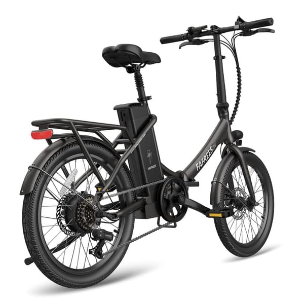 Fafrees F20 Lasting elcykel för vuxna, 250W motor, 18,2Ah batteri, 20"*1,95" däck, SHIMANO 7 speed, lämplig för ryttare höjd: 155-195CM.