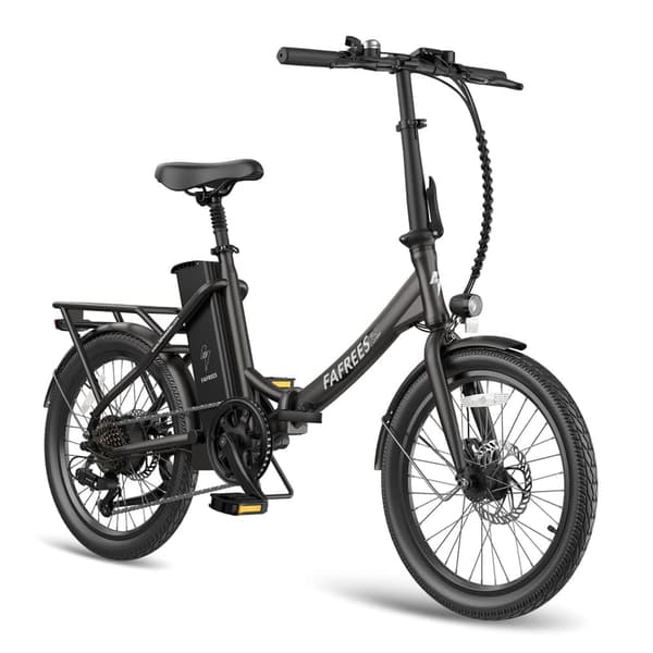 Fafrees F20 Lasting elcykel för vuxna, 250W motor, 18,2Ah batteri, 20"*1,95" däck, SHIMANO 7 speed, lämplig för ryttare höjd: 155-195CM.