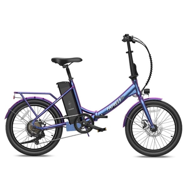 Fafrees F20 Lasting elcykel för vuxna, 250W motor, 18,2Ah batteri, 20"*1,95" däck, SHIMANO 7 speed, lämplig för ryttare höjd: 155-195CM.