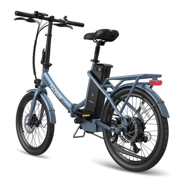 Fafrees F20 Lasting elcykel för vuxna, 250W motor, 18,2Ah batteri, 20"*1,95" däck, SHIMANO 7 speed, lämplig för ryttare höjd: 155-195CM.