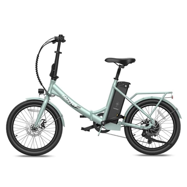 Fafrees F20 Lasting elcykel för vuxna, 250W motor, 18,2Ah batteri, 20"*1,95" däck, SHIMANO 7 speed, lämplig för ryttare höjd: 155-195CM.