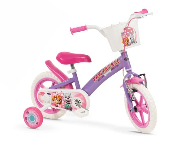 Bicicleta Infantil 12" Paw Patrol Morada 1180 Niña TOIMSA