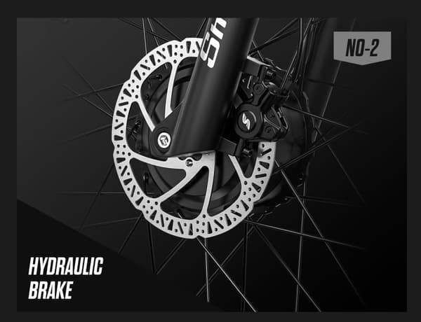 Shengmilo S700 elcykel 2*1000W Motor 48KM/HMax Speed ​​​​Mountain ebike 17.5AH SAMSUNG batteri