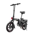 Miniatyrbillede 3 af 8: DYU A5 14 tommer fuld foldbar elcykel, 250W motor, 48V 7,5AH batteri, stødabsorberende sæde.