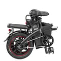 Miniatyrbillede 4 af 8: DYU A5 14 tommer fuld foldbar elcykel, 250W motor, 48V 7,5AH batteri, stødabsorberende sæde.