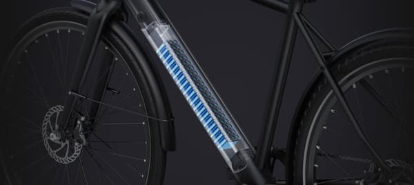 DYU Stroll 1 City Elcykel, 250W, 9AH, 25 km/h, 700*38C däck, Shimano 7-växlad, ingen gaspedal