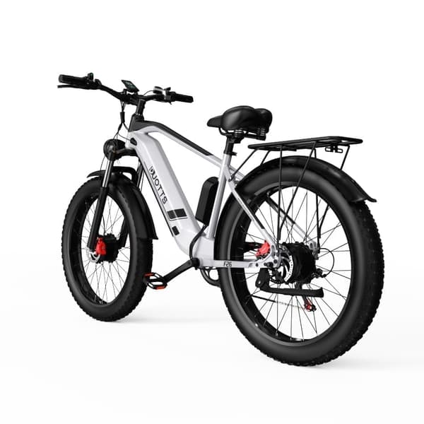 DUOTTS F26 elcykel för vuxen, 2*750W dubbla motorer, 26*4,0 pneumatiska däck, Samsung 48V 20AH batteri, Shimano 7 hastigheter.