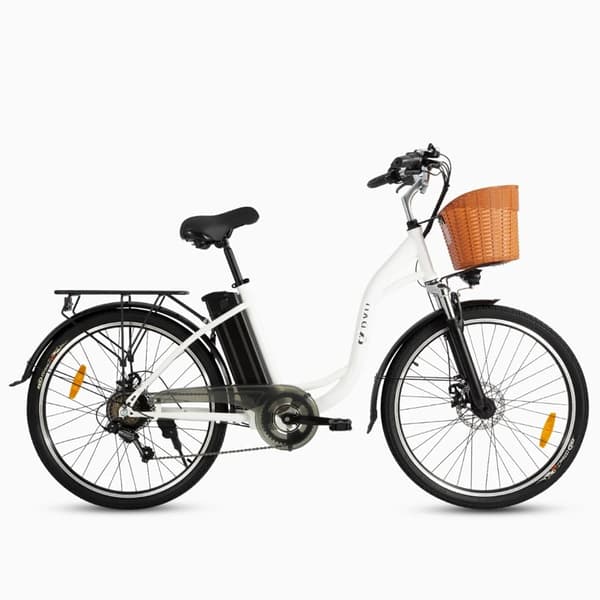 DYU C6 250W aikuisille tarkoitettu sähköpyörä kaupunkiin, 12,5 Ah akku, 26*2,125 rengas, Shimano 6 vaihdetta, 25 km/h