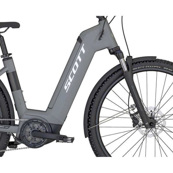 Scott Bikes Sub Cross Eride 30 Eq 29´´ Shimano Cues Ardu4000gs 9s Sähköpyörä Hopeinen M / 400Wh