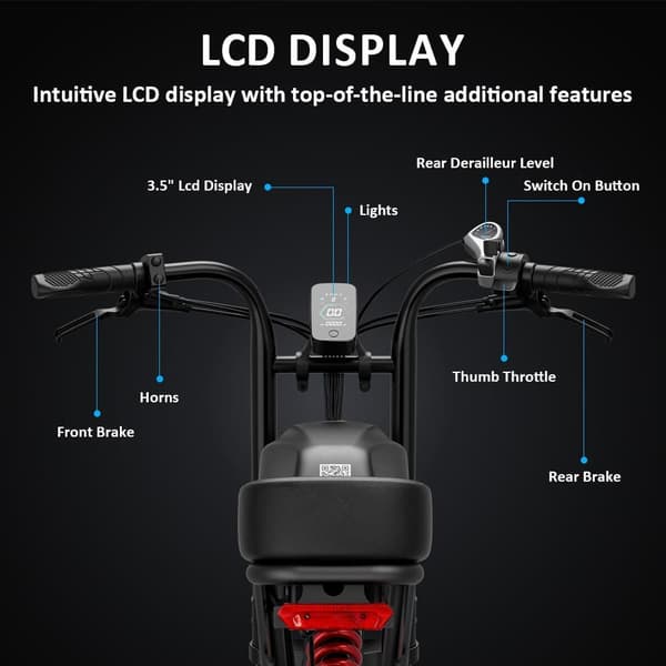 Shengmilo S700 Electric Bike 2*1000W Geared HubMotor 17.5AH Akku hydraulisella levyjarrulla 48KM/H Max Speed ebike