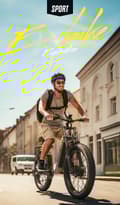 Miniatyrbillede 2 af 11: Shengmilo S700 Elcykel 48V 17,5AH Batteri 2*1000W Motor 26tommer Dæk 60-70KM Max Kilometertal 150KG Max Belastning