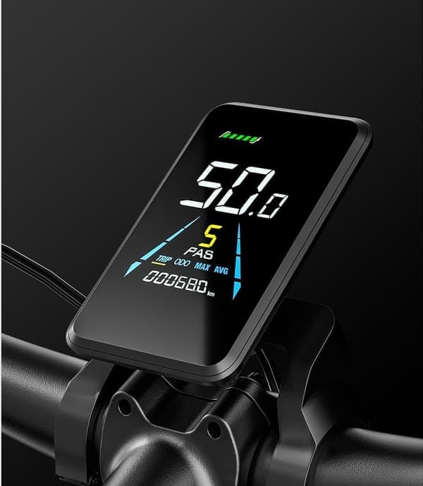 Elcykel til voksne med momentsensor Shengmilo S700 26" MTB 840W 17,5Ah Autonomi 40KM SHIMANO 7 gear