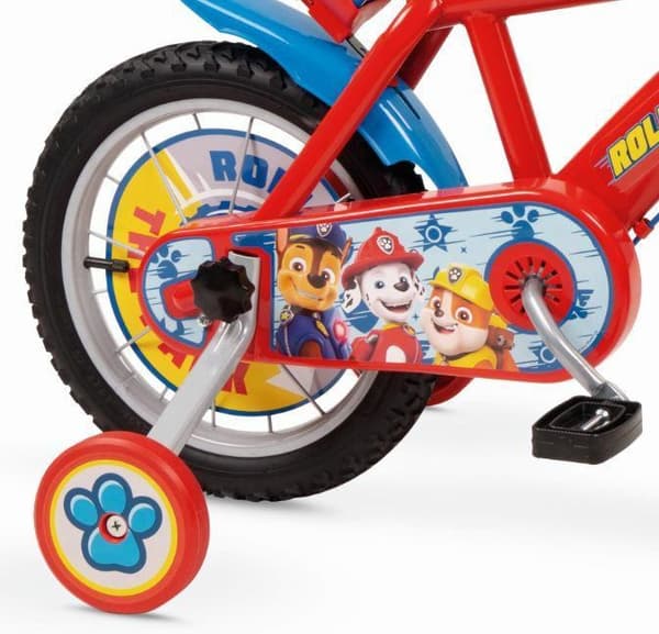 Barncykel 14" Paw Patrol Röd 1478 Boy NY TOIMSA