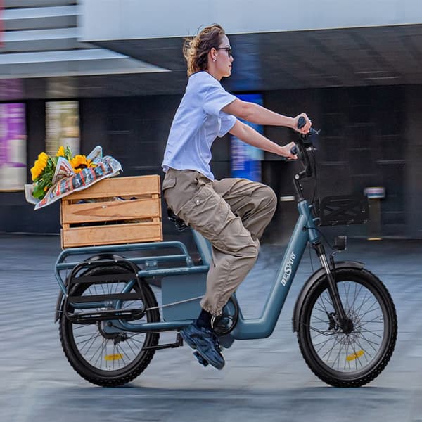 OneSport OT01 voksen elcykel, 650W motor, 48V 27AH batteri, 20*2,6 tommer dæk, rækkevidde i ren elektrisk tilstand er omkring 80-100 kilometer