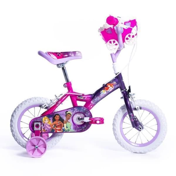 Stadscykel - fritid - HUFFY - Disney Princesses - 12 tum - Rosa - För barn i åldrarna 3 till 5 år