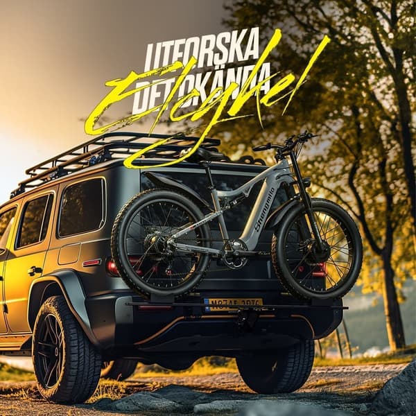 Shengmilo Elcykel, Mountain EBIKE För vuxna 2*1000W Dubbelmotor 48V 17.5AH Ebike Dual Suspension 7-växlad elcykel