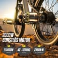 Pikkukuva 2 / 9: Shengmilo 2*1000W moottori sähköpyörä aikuisten sähköpyörä runkolangoilla 48V 17.5Ah irrotettava akku 7 nopeus 26 tuuman isot pyörät