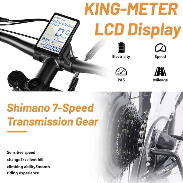 Shengmilo MX06 48V17.5AH 26 tommer 3.0 fedt dæk Mestno Električno Kolo Moško E-Mountain Ebike Snescooter Ebike 1000W Bafang Motor
