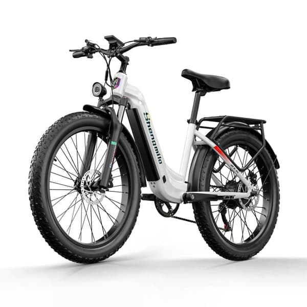 Elcykel SHENGMILO MX06 1000W  42KM/H 48V 17,5AH Samsung Batteri 26*3,0'' Fat Tire Electric Mountainbike