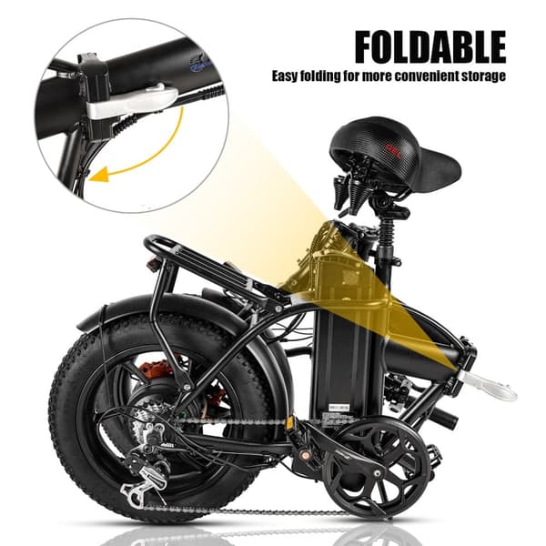 CMACEWHEEL AC16 foldbar by elcykel, 350W motor, 18Ah batteri, 16"*3,0" dæk.