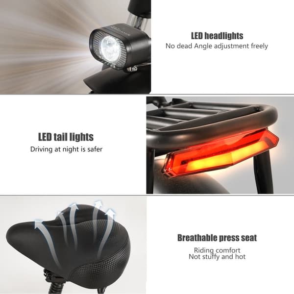 CMACEWHEEL AC16 foldbar by elcykel, 350W motor, 18Ah batteri, 16"*3,0" dæk.