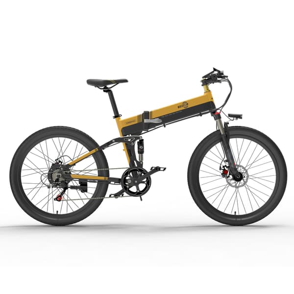 Bezior X500 Pro Electric Mountain Folding Bike, 500W moottori, 10.4AH akku, 26*1.95 renkaat, SHIMANO 7-nopeuksinen.