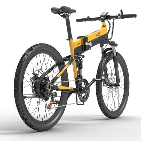 Bezior X500 Pro Electric Mountain Folding Bike, 500W moottori, 10.4AH akku, 26*1.95 renkaat, SHIMANO 7-nopeuksinen.