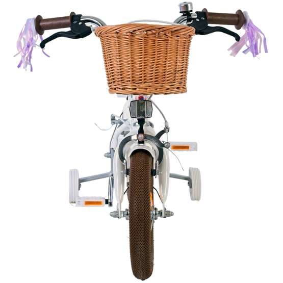 Børnecykel Volare - Blossom 12 Tommer Hvid - Håndbremse
