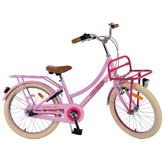 Barncykel Volare - Excellent 20 Tum Pink - N3 Med Frontholder