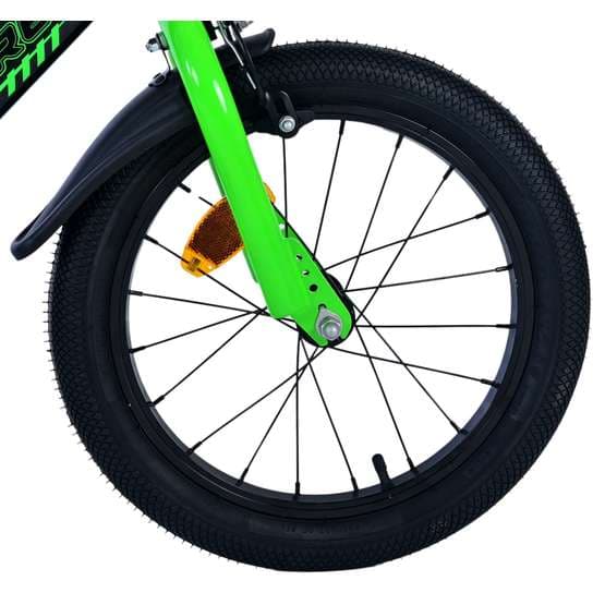 Børnecykel Volare - Sportivo 16 tommer grøn fodbremse