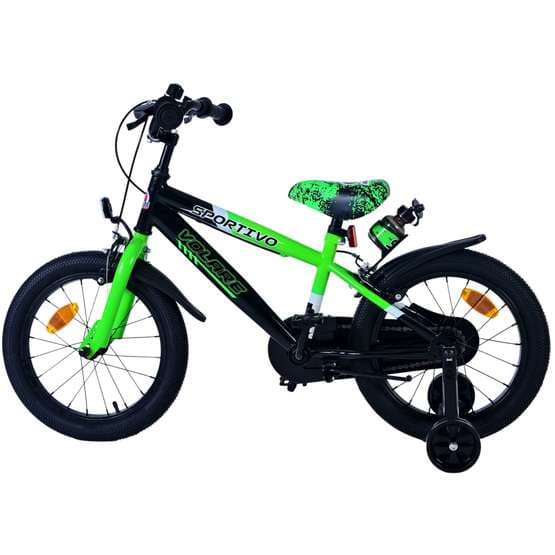 Barncykel Volare - Sportivo 16  Tum Green - Handbroms