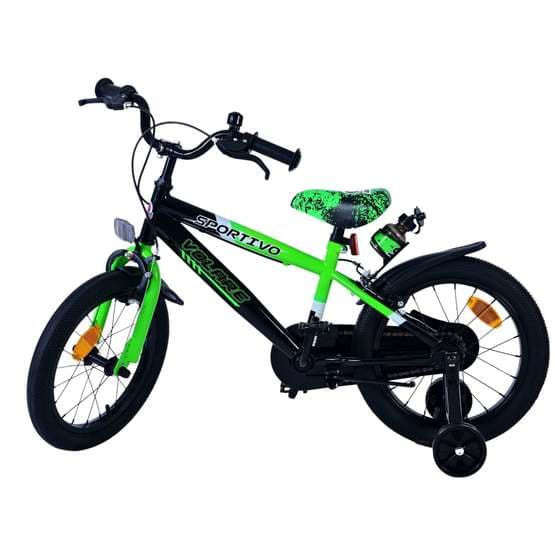 Barncykel Volare - Sportivo 16  Tum Green - Handbroms