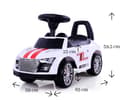 Miniatyrbillede 2 af 6: Racer hvid køretøj