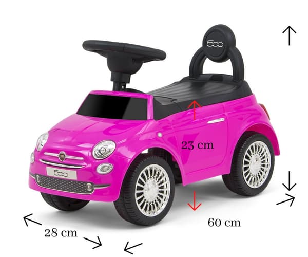 Fiat 500 Pink køretøj