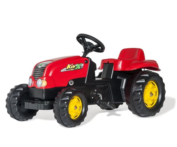 Rolly Toys 012121 Rolly Kid traktor med trailer Rød