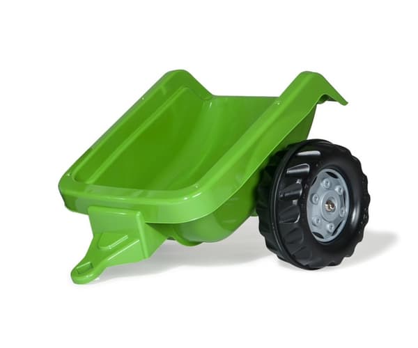 Rolly Toys 023134 Rolly Kid X traktor med skopa och släp Grön