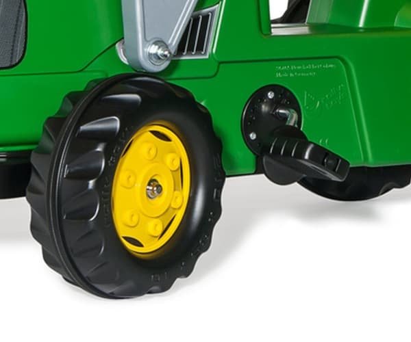 Rolly Toys 023110 Rolly Kid John Deere traktor med skovl og trailer