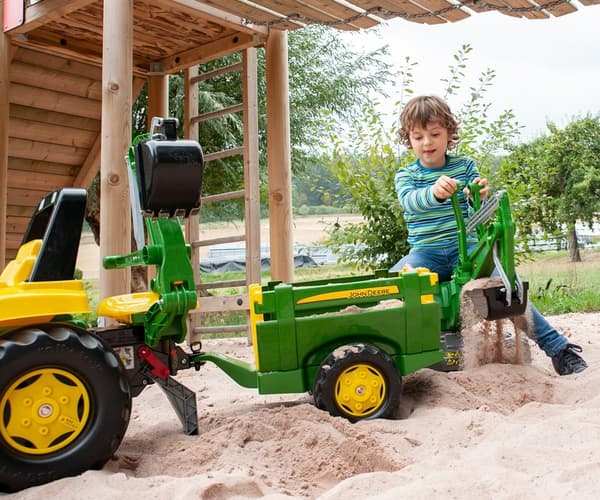 Rolly Toys 122103 Rolly Farm John Deere Trailer