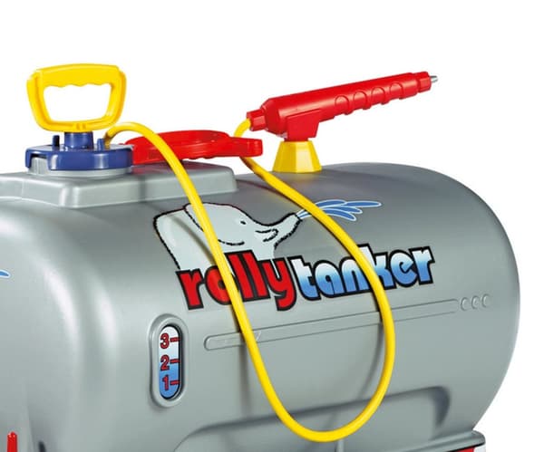Rolly Toys 122776 Rolly Tankvogn tanktrailer med pumpe og injektor Grå 1-akslet