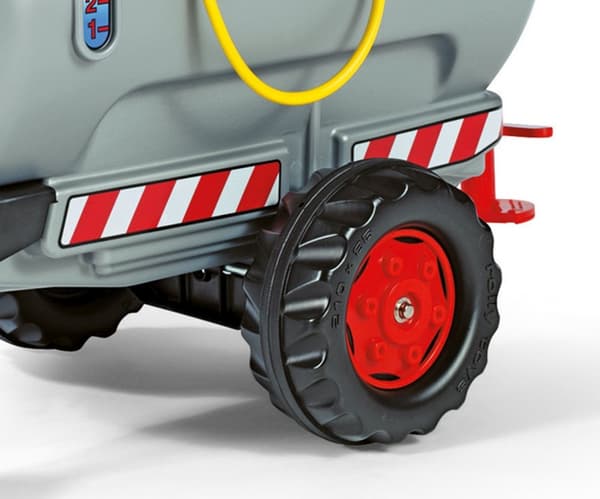 Rolly Toys 122776 Rolly Tankvogn tanktrailer med pumpe og injektor Grå 1-akslet