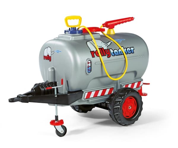 Rolly Toys 122776 Rolly Tankvogn tanktrailer med pumpe og injektor Grå 1-akslet