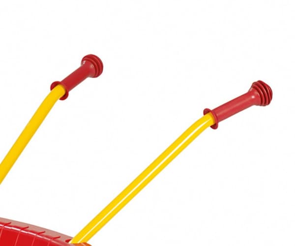 Rolly Toys 270859 Muovinen kottikärryt, punainen
