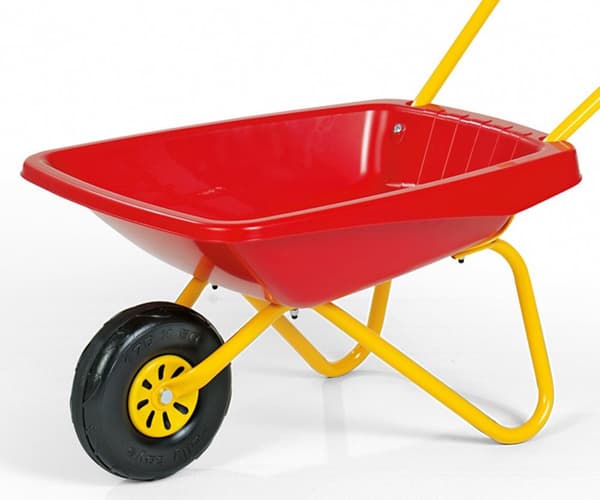 Rolly Toys 270859 Muovinen kottikärryt, punainen