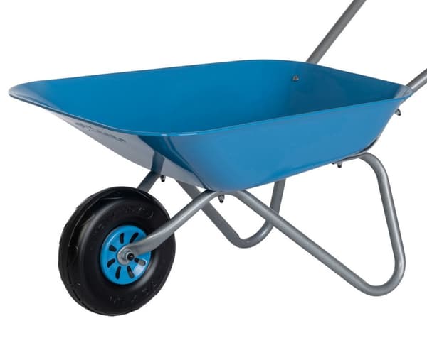 Rolly Toys 271764 Blå Metal Trillebør