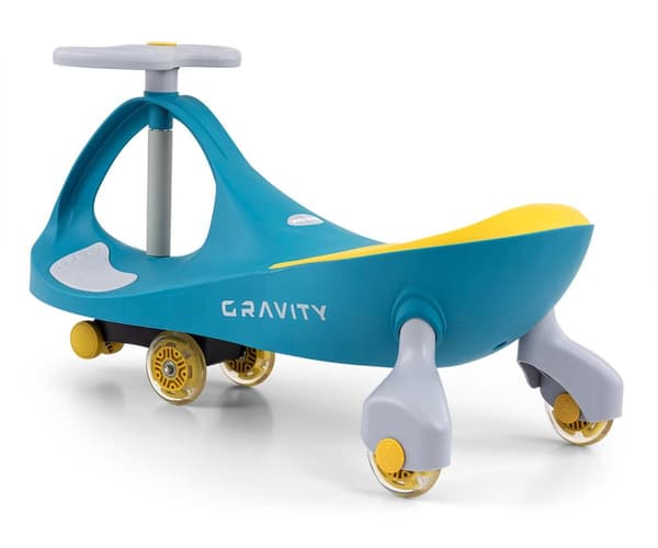 Milly Mally Gravity Green Keltainen Gravity Ride On