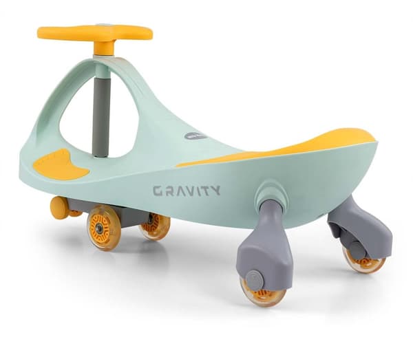Milly Mally Gravity Lime Gul Gravity Ride On