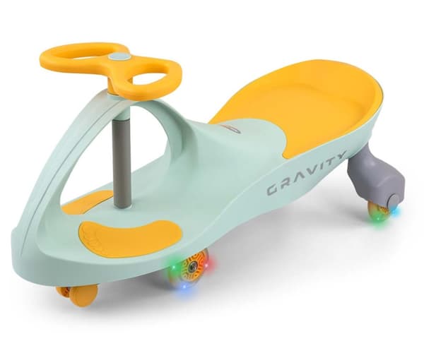 Milly Mally Gravity Lime Gul Gravity Ride On