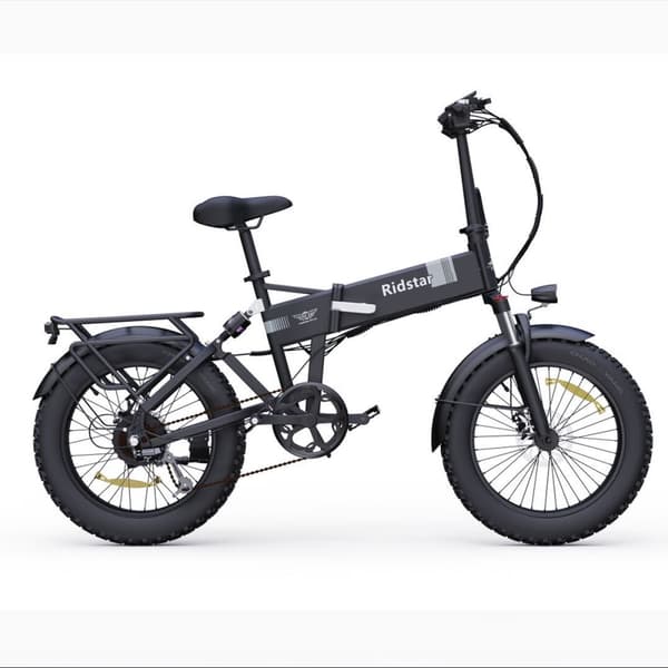 Ridstar H20 20" hopfällbar elcykel 1000W toppmotor 48V 15Ah batteri
